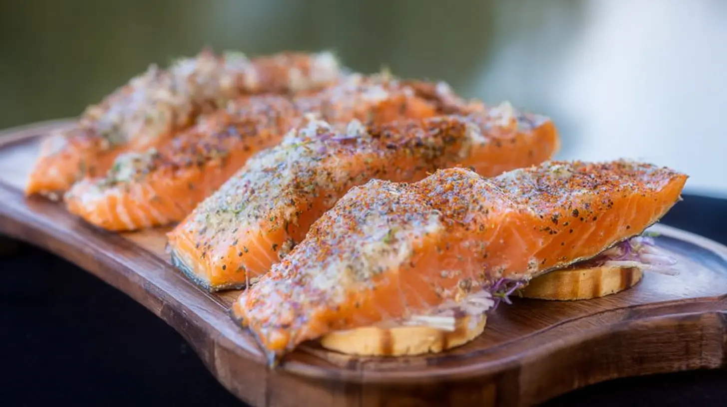 Smoked Salmon: 7 Recipe Ideas You'll Love 1 Fresh smoked salmon elegantly arranged on a serving board