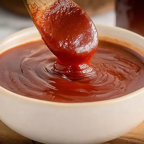Bbq Sauce Homemade: How to Make 5 Amazing Kinds 2 A jar of fresh, rich bbq sauce homemade, ready for dipping and grilling.