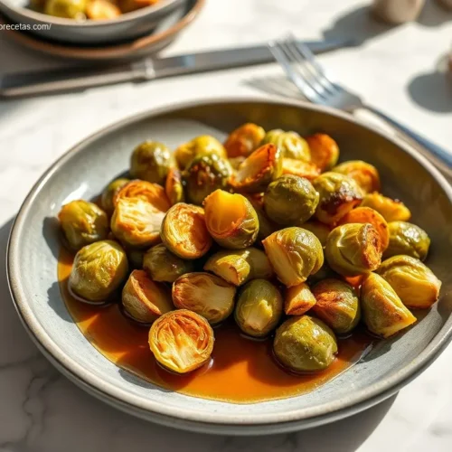 Maple Roasted Brussels Sprouts: 5 Easy Steps 2 Maple Roasted Brussels Sprouts a delicious autumn comfort food