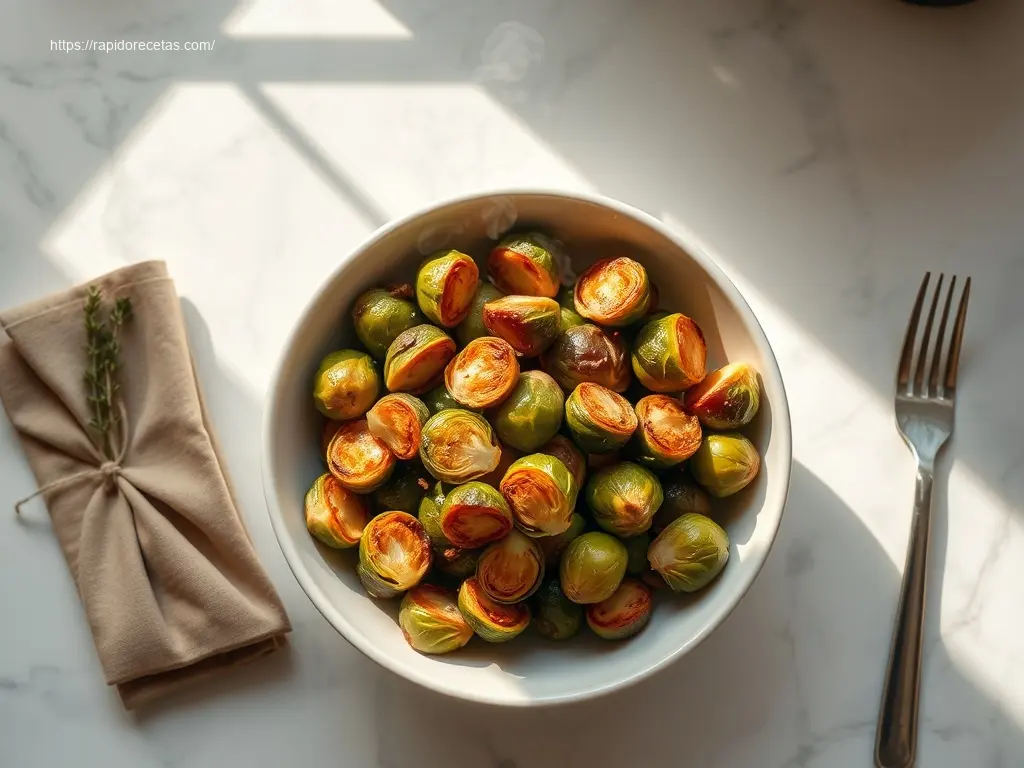 Maple Roasted Brussels Sprouts: 5 Easy Steps 1 Maple Roasted Brussels Sprouts a delicious autumn comfort food