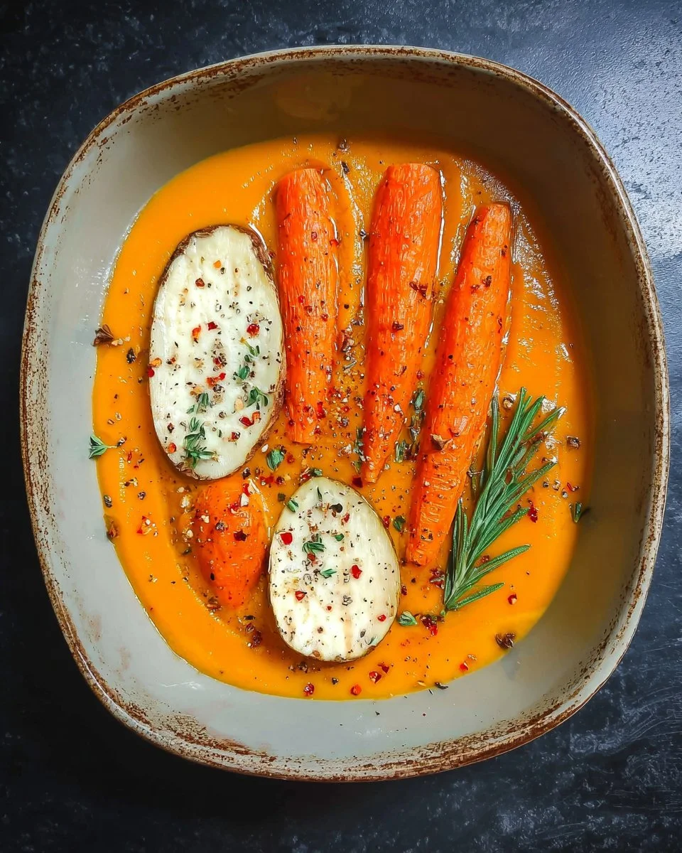 25 Fresh & Healthy Recipes for Light, Flavor-Packed Meals 11 Creamy sweet potato and carrot soup with coconut milk in a bowl