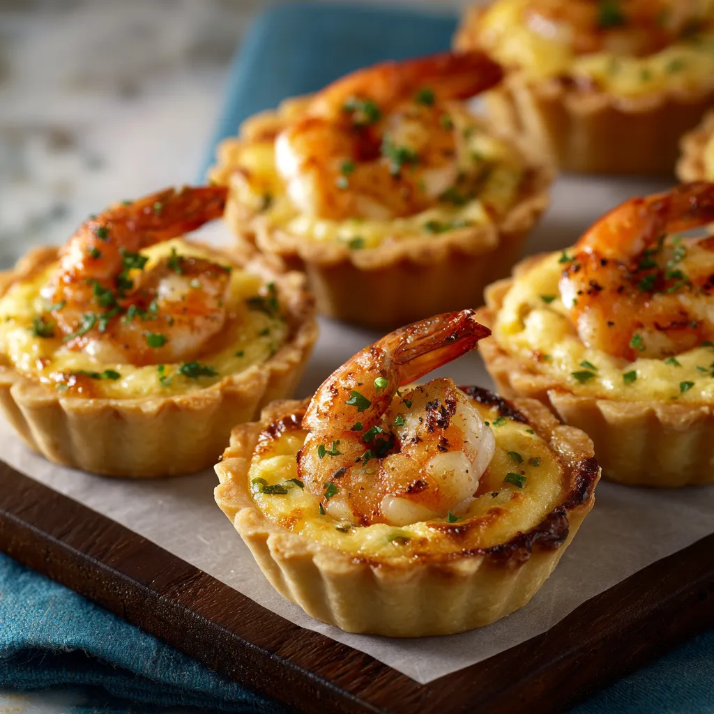 Classic Mini Shrimp and Cheese Tartlets 2 691082c5a1f87