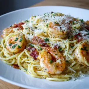 Shrimp Carbonara with Parmesan 69103d1207d14