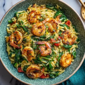 Vibrant Garlic Shrimp and Spinach Orzo19877b7de182 2 69107777c17d4