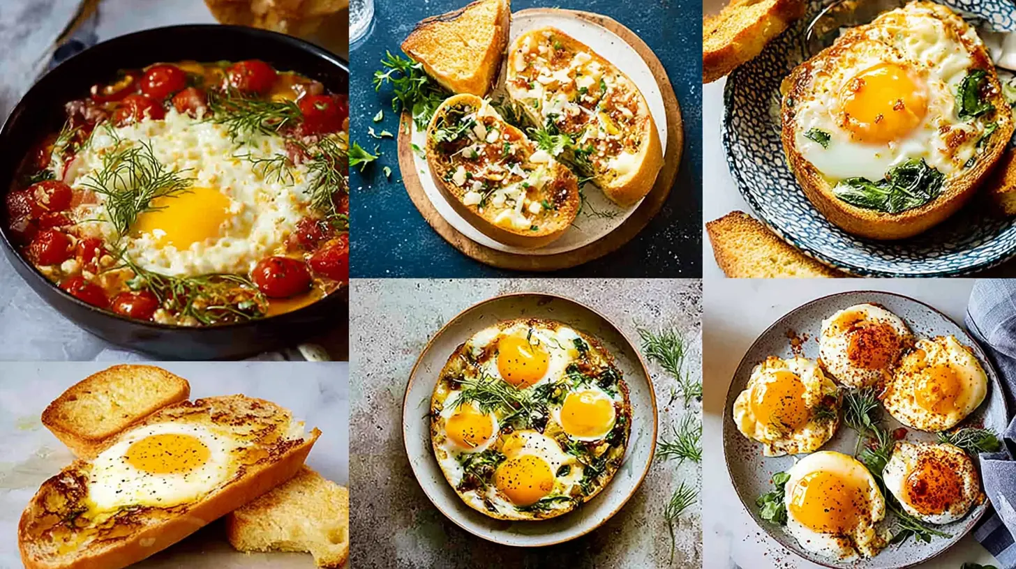 Best breakfast recipes: Unlock 9 delicious secrets. 1 Overhead shot of various best morning meal preparations for a group