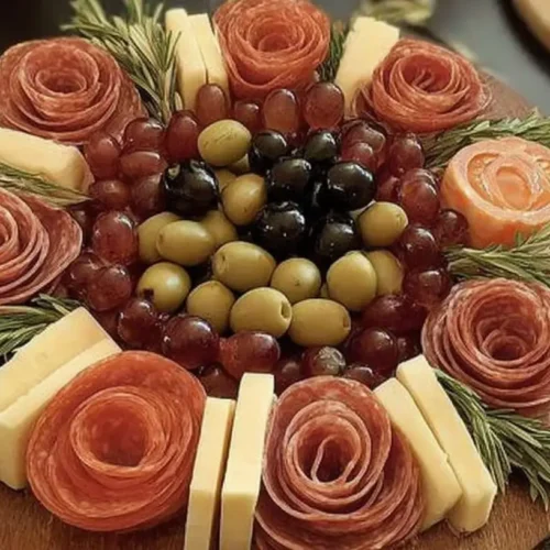 Charcuterie appetizers, Christmas food dinner, Christmas party food: 9 Perfect Boards 2 A vibrant charcuterie appetizers spread, perfect for a Christmas food dinner
