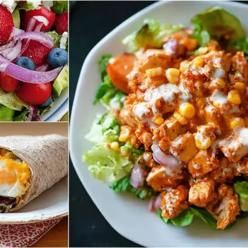 A colorful and easy lunch recipe featuring fresh ingredients.