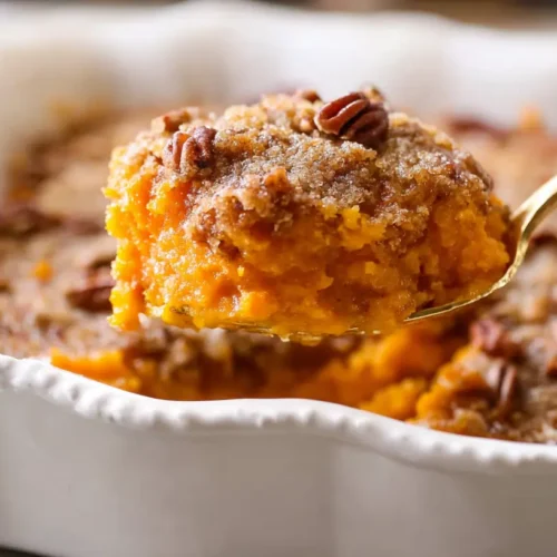 Easy Sweet Potato Casserole: Just 1 Amazing Way 2 A delicious easy sweet potato casserole ready to serve