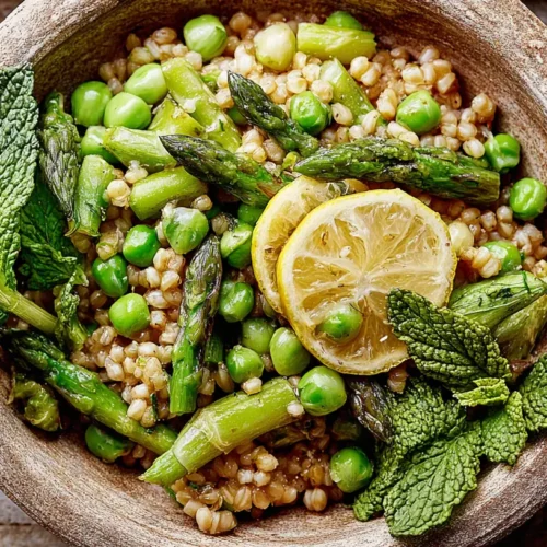 Lemony Spring Vegetable: The 7 Best Recipes to Try Now 2 A colorful array of lemony spring vegetables, including asparagus and peas