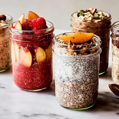 Overnight Oats Recipe: How 3 Ingredients Make Magic 2 A bowl of prepared Overnight Oats Recipe with berries
