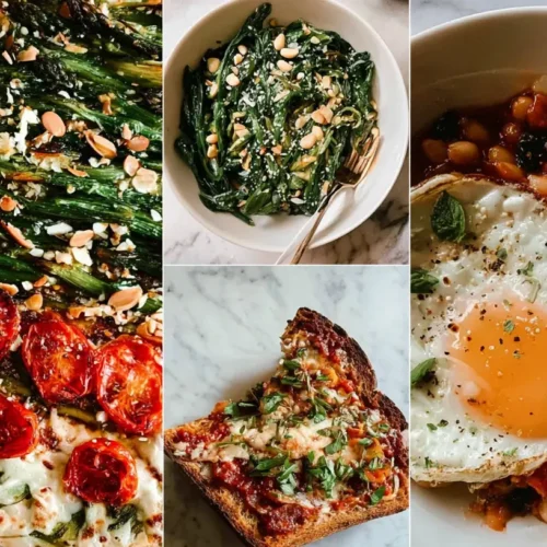 30 Minute Dinner Ideas: The 6 Best Family Meals 2 Various delicious 30 minute dinner ideas spread on a kitchen countertop, ready for cooking