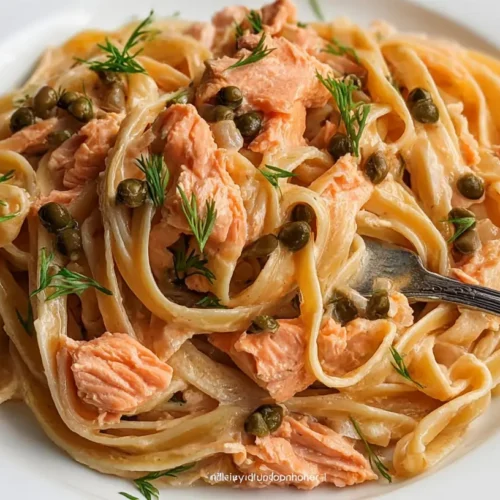 Salmon Pasta: Our Top 8 Family Favorites 2 A serving of savory salmon pasta in a bowl