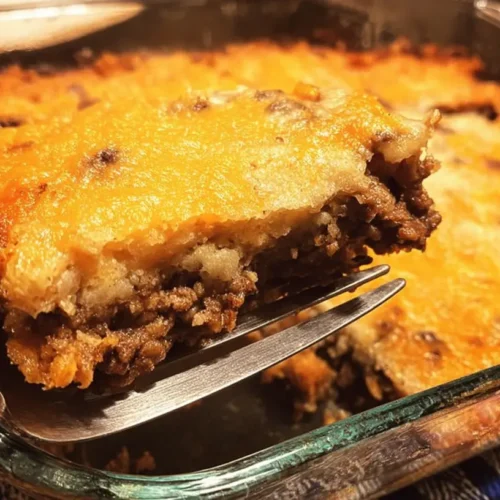 Cattle Drive Casserole: How to Get 1 Perfect Dish 2 A hearty Cattle Drive Casserole dish, rich and comforting.