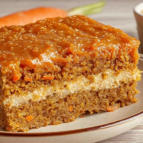 Flourless Oatmeal Carrot: Our 1 Favorite Recipe. 2 A delicious square of flourless oatmeal carrot bake, moist and golden.