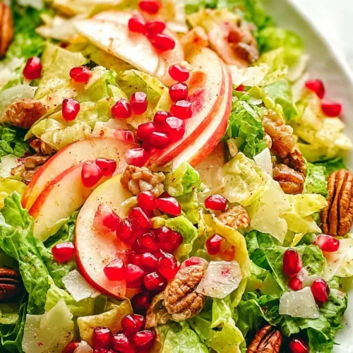 Pomegranate Salad: How to Make 3 Amazing Ones 2 A visual of a fresh pomegranate salad, vibrant with color and texture.