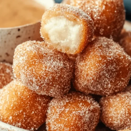 A close-up of healthy air fryer churro bites dusted with cinnamon sugar.