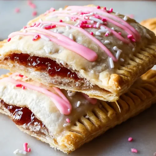 A plate of freshly baked homemade pop tarts with frosting