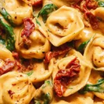 Marry Me Tortellini with a rich sauce, perfectly cooked and ready to serve.