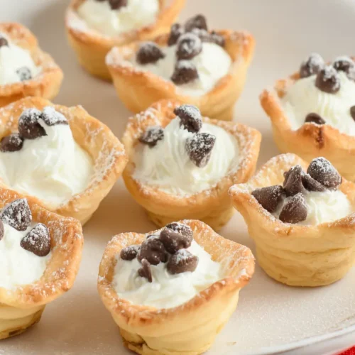 Mini Cannoli Cups: 6 Ways to Wow Your Guests 2 A selection of mini cannoli cups filled with creamy goodness