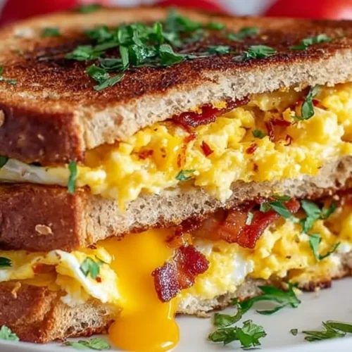 5 minute breakfast sandwich: 9 easy options for busy mornings. 2 A freshly made 5 minute breakfast sandwich with egg, cheese, and bacon