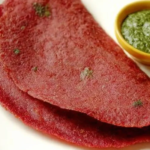 Beetroot Oats Chilla Recipe for Weight Loss (Valentine’s Day Recipe): 10 Reasons Why 2 A healthy beetroot oats chilla crafted for weight loss, suitable for Valentine's Day