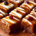 Classic sticky toffee pudding cake drizzled with sweet caramel sauce.