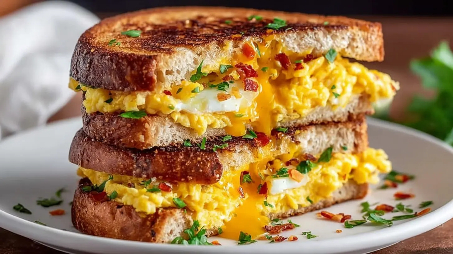 5 minute breakfast sandwich: 9 easy options for busy mornings. 1 Delicious 5-minute breakfast sandwich featuring a fried egg and ham