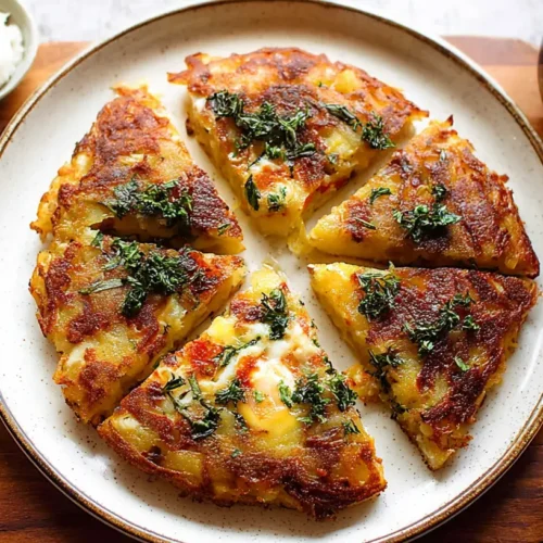 Frika (Potato and Cheese Hash): How to Make 3 Perfect 2 A close-up view of a savory Frika (potato and cheese hash) dish, showing the browned potato and melted cheese.