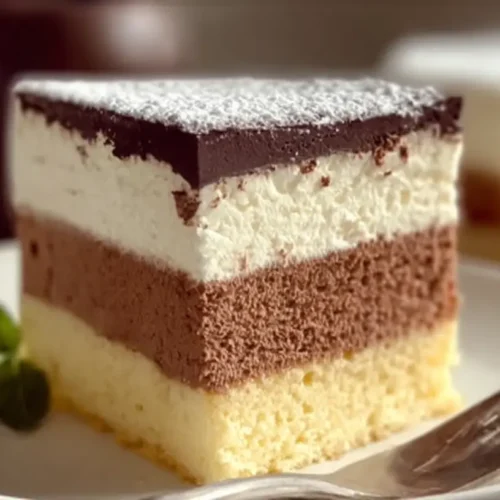 Italian Love Cake: 10 Sweet Secrets 2 A delectable Italian Love Cake, ready to be served.