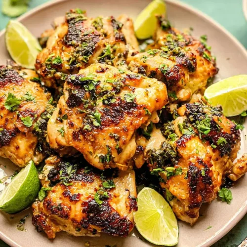 A budget-friendly chicken thigh dinner served with roasted vegetables.