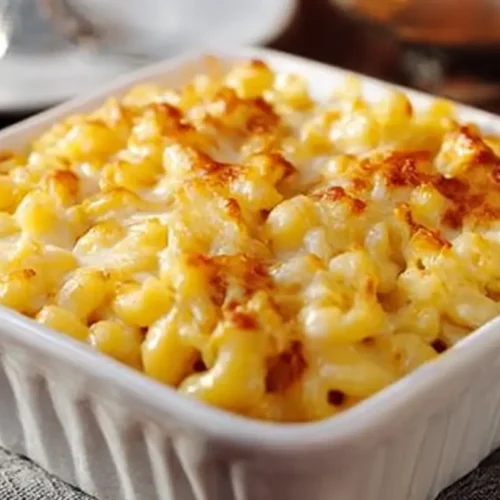 Classic Mac and Cheese Dinner: Our Top 3 Secrets 2 A steaming bowl of classic mac and cheese dinner with golden-brown topping