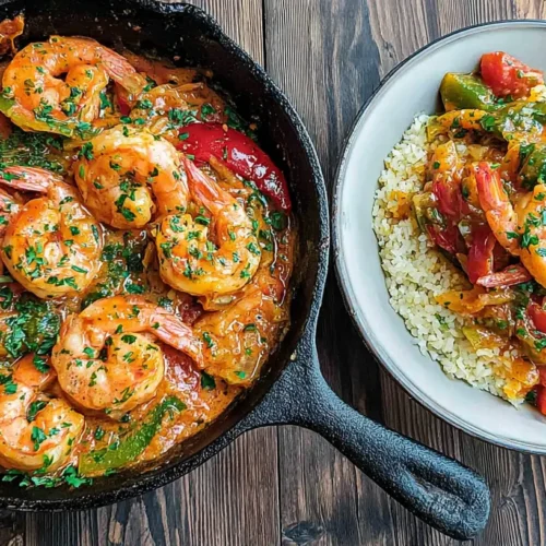 Easy Shrimp Comfort Meal: Why You Need 1 Now 2 A bowl of easy shrimp comfort meal, steaming invitingly