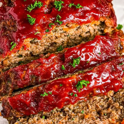 No-Fuss Meatloaf Dinner: 4 Easy Steps 2 A hearty no-fuss meatloaf dinner served with sides.