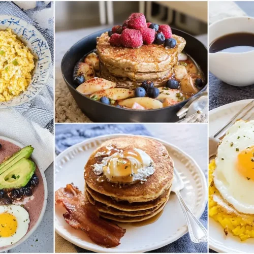 Breakfast Ideas for Busy Families: 6 Smart Hacks 2 A vibrant spread of Breakfast Ideas for Busy Families, featuring quick and nutritious options.