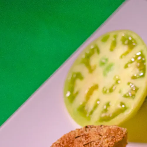 A close-up of perfectly crispy fried green tomatoes