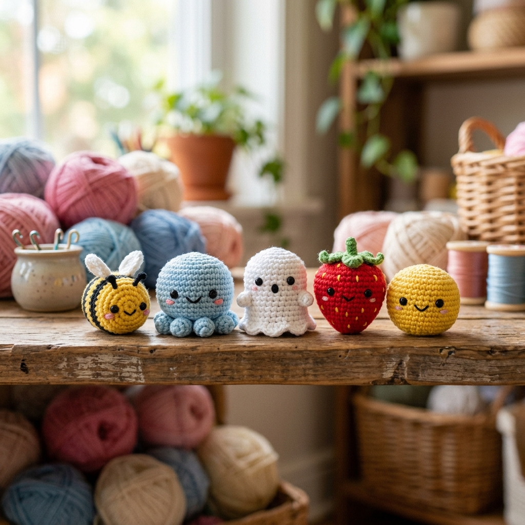 The Ultimate Guide to Amigurumi: Crafting Your First Crochet Toys 6 Amigurumi Patterns
