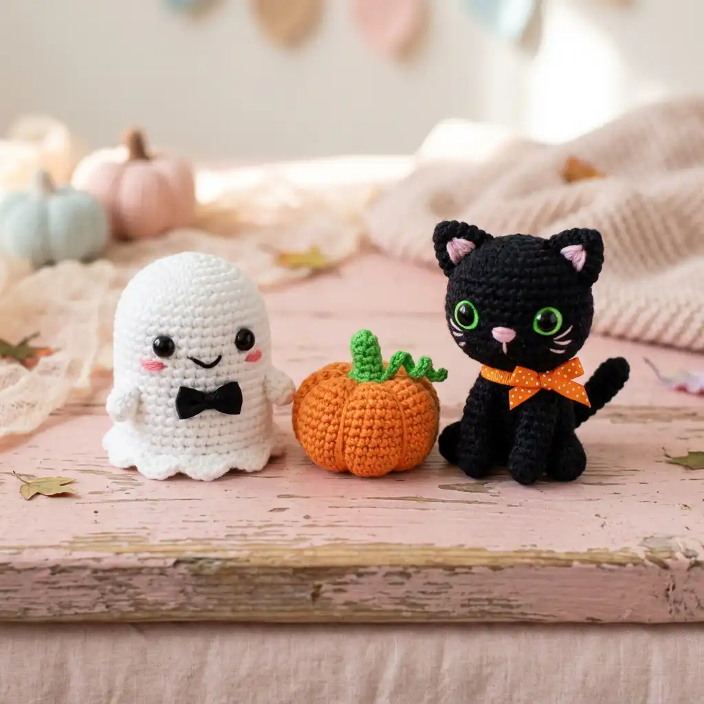 The Ultimate Guide to Seasonal Crochet: Crafting Your Way Through Fall & Winter 4 5 Quick and Cute Halloween Amigurumi Patterns